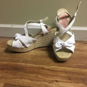Wedges/sandals (size 8)
